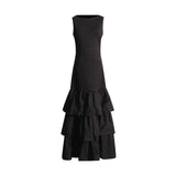 Women Dresses Summer Sleeveless Sheath Fishtail Dress (Qymy0409)