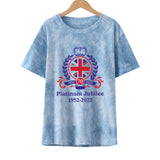 Inspired by Queen's Platinum Jubilee 2022 Elizabeth 70 Years T-shirt Loose Crew Neck T-shirt