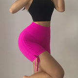 Women Yoga Sports Shorts Fitness Pants Tight Sexy Sports Running Yoga Pants