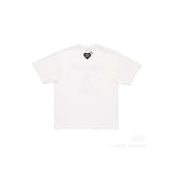 Men T-shirts human dog scooter pattern short sleeve T-shirt