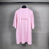 Mens T-shirts Love Pattern BB loose Short Sleeves