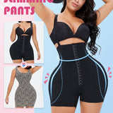 Shapewear Bodysuit Adjustable Straps Butt-lifting Design Hook Eye Closure