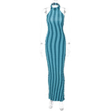 Women Dresses Spring Slim-Fitting Backless Sleeveless Dress