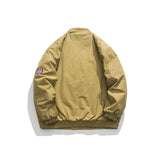 Unisex Winter Cotton Coat Winter Stand-up Collar Cotton-Padded Clothes Retro Loose and Warm Cotton-Padded Jacket