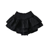 Women Skirt Summer High Waist Elastic Skirt