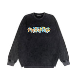 Amiri Long-Sleeve Shirt Vintage Distressed Long Sleeve T-shirt