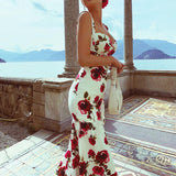 Women Dresses Summer Slim-Fit Sheath Dress Holiday Vest Dress