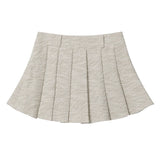 Women Skirt Knitted Pleated Skirt Skirt