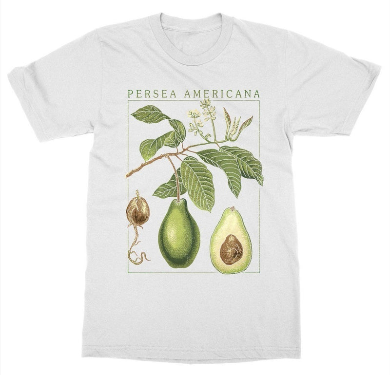 HJN Summer Avocado T-Shirt Persea Americana Print