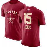 NBA T-Shirts NBA All-Star Basketball Short Sleeve Outdoor Leisure Sports T-Shirt