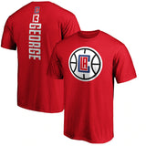 NBA T-Shirts NBA T-Shirts Clippers Leonard George Basketball Suit Sports Short Sleeves
