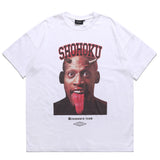 Dennis Rodman Graphic Tee NBA Basketball Rodman Hip Hop Loose T-Shirt