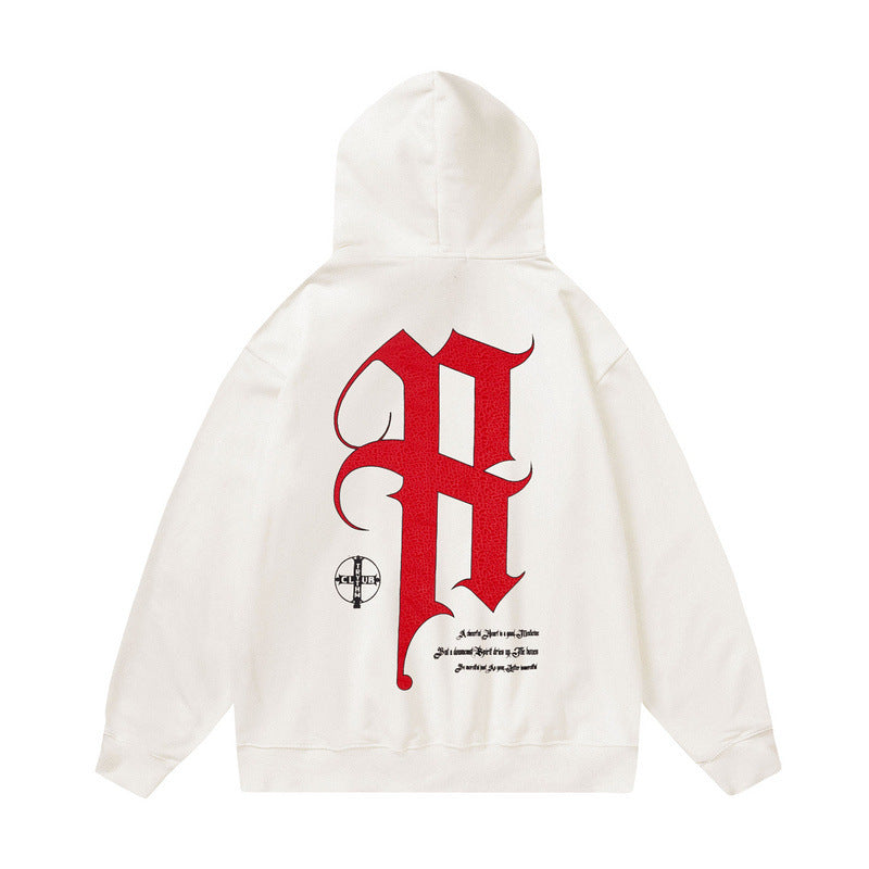 Men Hoodie Vintage Oversize Top