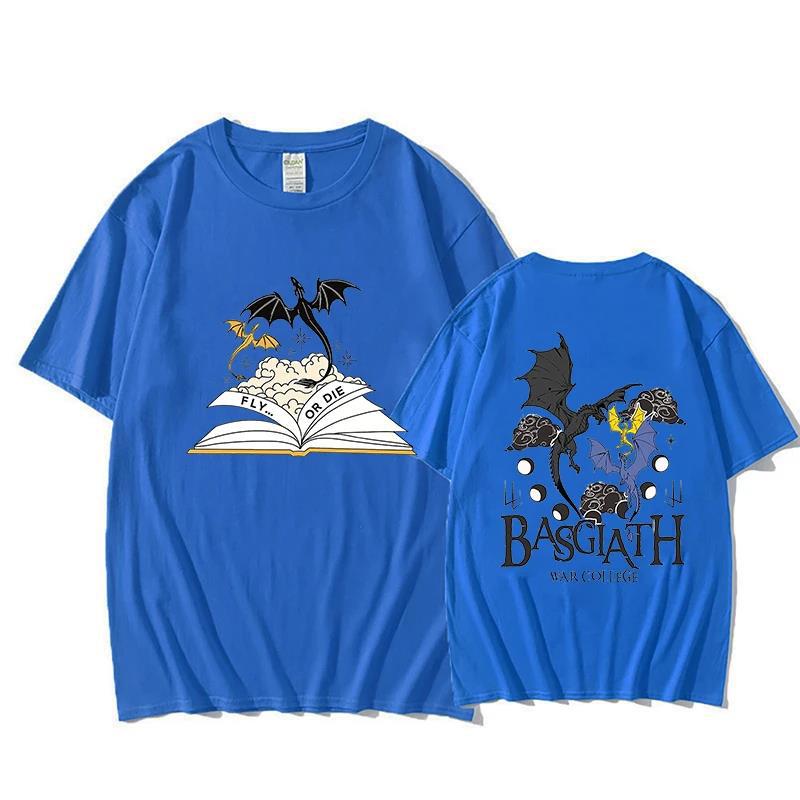 Fourth Wing Wing Fly or Die T Shirt Merch Unisex Fashion