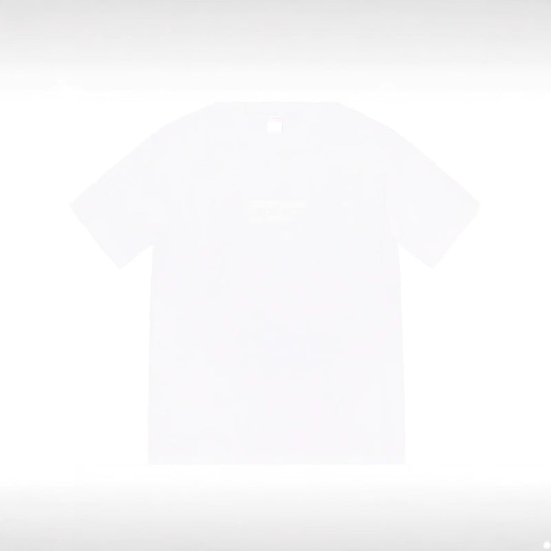Mens T-shirts 23SS TONAL BOX LOGO TEE same color grid short-sleeved T-shirts