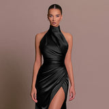 Women Dresses Dress Autumn Stand Collar Dress