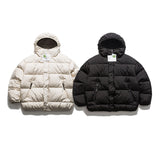 Unisex Winter Cotton Coat Vintage Double-Sided Warm down Jacket