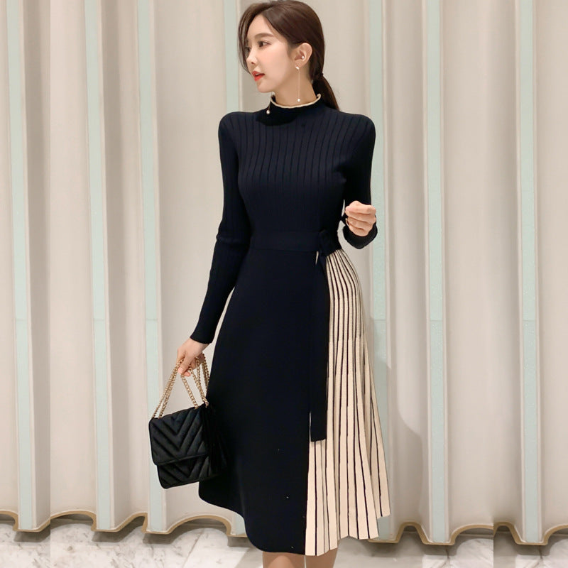 Women Maxi Dress Autumn and Winter Sweater Dress