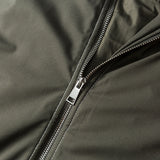 Unisex Winter Cotton Coat Winter Baseball Uniform Cotton-Padded Clothes Retro Loose Pockets Decorative Cotton-Padded Clothes