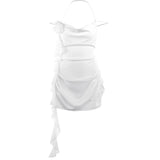 Women Dresses Sexy Streamers Dress Backless Skirt