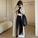 Women Knitwear Autumn and Winter Sweater Coat Loose Knitted Cardigan