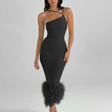 Women Dresses Spring Sexy Backless Slim Fit Long Dress