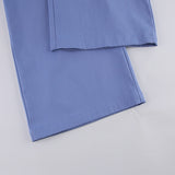 Women Trench Coat Spring/Summer Jumpsuit Waist-Tight Casual Long Sleeve Pants