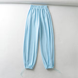 Women Sweatpants Spring Casual Wide Leg Straight Harem Pants