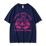 I Support Women's Rights and Wrongs Frog Funny Meme T Shirts