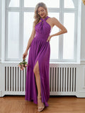 Women Evening Gown Sexy Chiffon Dress