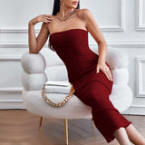 Women Dress Spring and Summer Sexy Hip Skirt Beach Dress