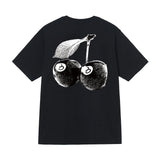UNDEFEATED T Shirts Tide Brand Tribecoo Tide Baika Men's and Women's Couples Loose Short Sleeve T-Shirt Cotton 2024 Printed Top Half Sleeve