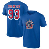 NHL T-Shirts Ice Hockey NHL Jersey T-Shirt Sports Men's Short Sleeves