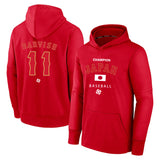 MLB Hoodie WBC Japan Shohei Otani 1 sweater baseball jersey hoodie (Part 3)