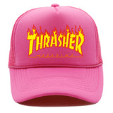 Thrasher Hat THRASH Breathable Truck Cap Baseball Cap Cap