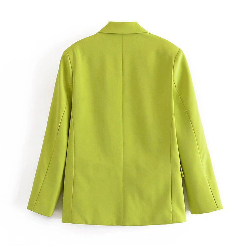Women Suits Autumn and Winter Small Suit Single-Breasted Suit Jacket