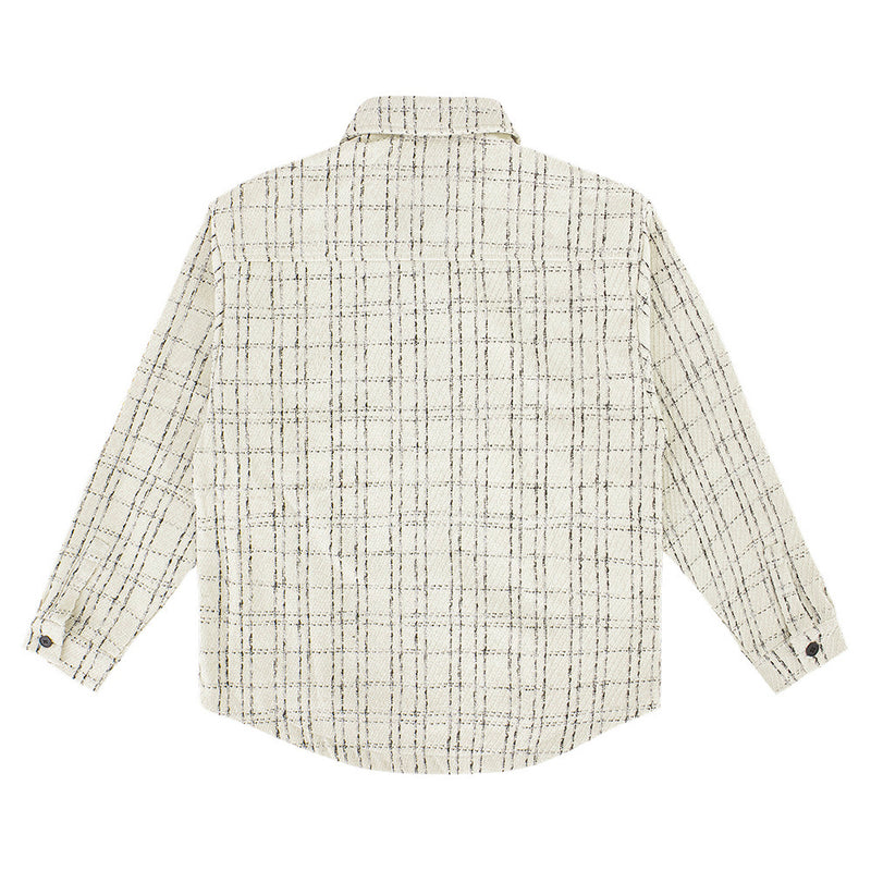 Men Jacket Coat Men's Casual Loose Lapels Embroidery