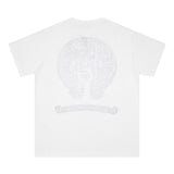 CHH Chrome Heart T Shirts Croix Sanskrit Cross Horseshoe Old T-Shirt