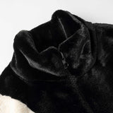 Unisex Winter Cotton Coat Stand-up Collar Cotton-Padded Clothes Vintage Loose and Warm Cotton Jacket