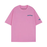 CHH Chrome Heart T Shirts Sanskrit cross print embroidery casual loose