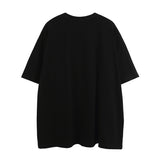Men T Shirt Five-Pointed Star Graffiti Couple Short Sleeve T-shirt