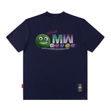 Men T Shirt Cartoon Printed Couple Short Sleeve T-shirt Men and Women Hip Hop