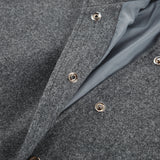 Women Trench Coat Autumn and Winter Gray Woolen Coat for Women