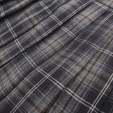 Women Skirt Plaid Pleated Skirt Girls Summer Short Skirt A- Line Skirt