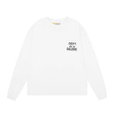 Gallery Dept Long Sleeve Shirt Alphabet Slogan Pocket Long Sleeve T-Shirt Bottom Shirt