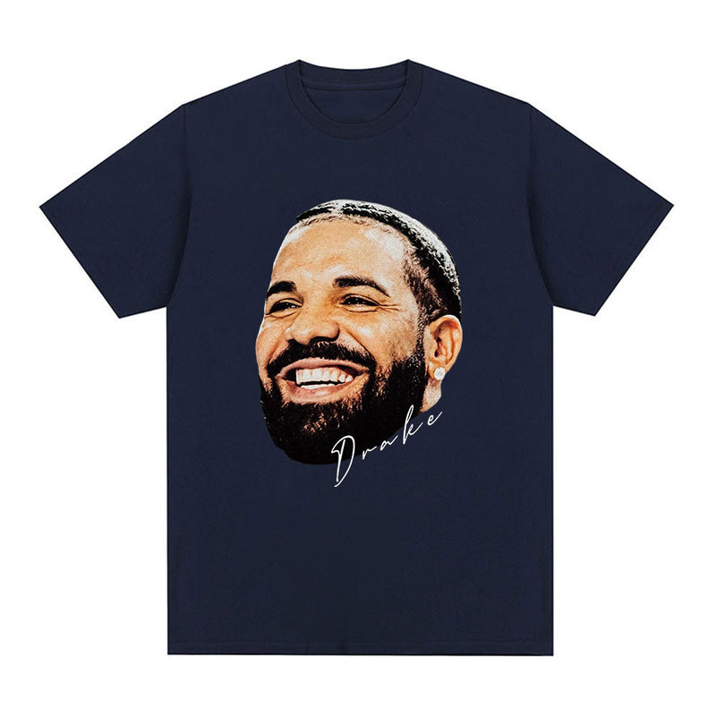 Hip Hop Rapper Drake Graphic T Shirt Men Vintage Gothic