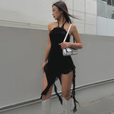 Women Dresses V-neck Strap Dress Summer Sexy Skirt