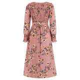 Women Date Dress Autumn and Winter round Neck Dress