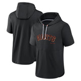 MLB T-Shirts MLB Hooded T-Shirt Men's Outdoor Sports Loose Short Sleeves (Part 2)