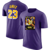 NBA T-Shirts NBA James T-Shirts Basketball Short Sleeves Men